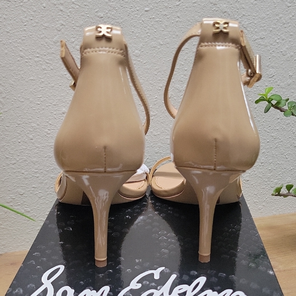 Sam Edelman PATTI, NUDE PATENT. NWOT IN BOX - Picture 4 of 8